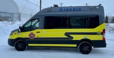 City of Airdrie Fire Dept Van // Fleet Marking